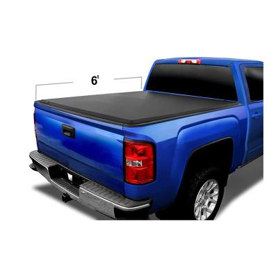 China Tailbox Truck Bed Cover Tacoma Pickup Aluminum Soft Hard Triple Bed Cover For Toyota Truck Bed Cover for sale