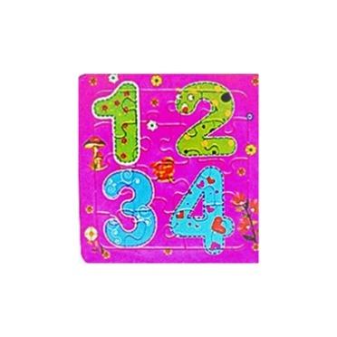 China Cartoon Toy Free samples custom number puzzle educational puzzle Indoor interaction inspires children to learn jigsaw puzzle toy for sale