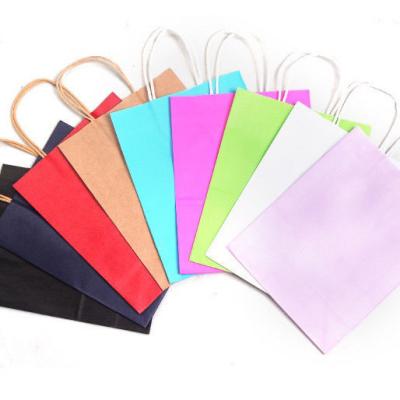 China Free Samples Materials Free Samples Recycled Christmas Clothing Shoes Logo Custom Paper Kraft Paper Bag for sale