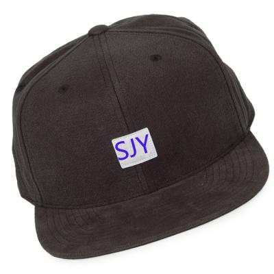 China Wholesale Custom Hop COMMON Hats White Logo Sports Hats Single Brim Snapback Flat Baseball Cap for sale