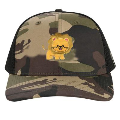 China COMMON Wholesale Pre-Bumped Adventure Mesh Snapback Hats Camouflage Mesh Trucker Hat Outdoor Performance for sale