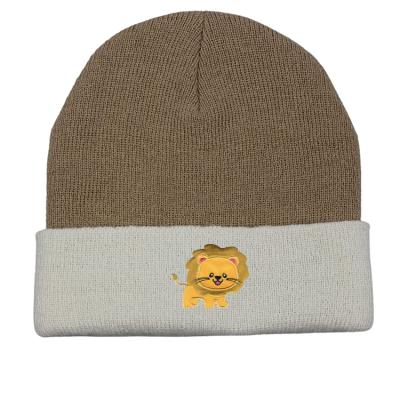 China JOINT High Quality Custom Design 100% Arcylic Jacquard Knit Winter Beanie Hat Men Winter Hat for sale