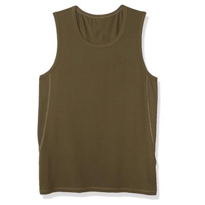 China Wholesale Men's Anti-Pilling Sport Duct Sleeveless Tank Top Summer T-Shirt for sale