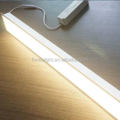 China Aluminum High Quality Silver / White Graphite / ALP047-S1 Linear Luminaire Recessed Ceiling for sale