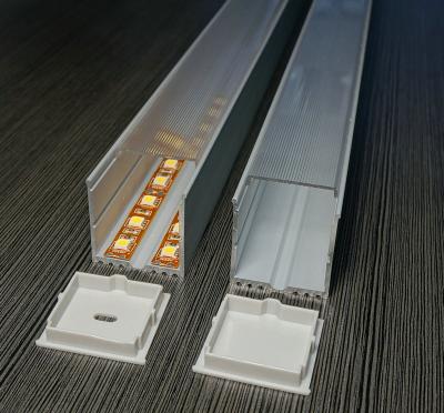 China Aluminum Extrusion Aluminum Profiles Extruded High Power Recessed LED Aluminum Profile For Ceiling Or Pendent Light /ALP018 for sale