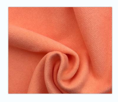 China Hot 320 GSM Factory Sale Double Faced 100% Cotton Fleece Fabric For Casual Wear USA Sweater for sale