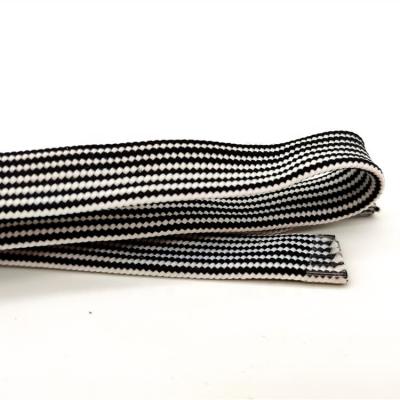 China Hot Selling Viable Elastic Flat String Twine Stripe Cord For Men's Pants Girl Skirt for sale