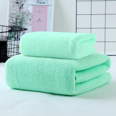 China China Micro Fleece Towel Spa Wrap Washes Bathroom Micro Bath Towel Set Hot Sale QUICK DRY Custom Towel Big Size for sale