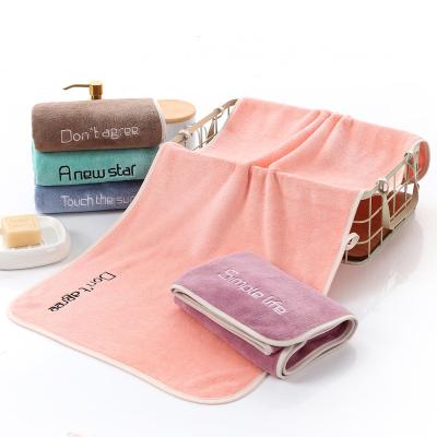 China QUICK DRY China Made Embroidery Superdry Factory Outlet Super Microfiber Hand Face Towel Custom Towel Wholesale for sale