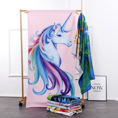 China High Quality QUICK DRY Custom Made Size Microfiber Sport Beach Towels Sand Free Beach Towel With Custom Print Pattern for sale