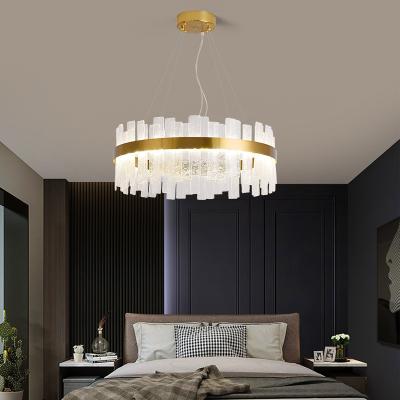 Chine ODM fendu fait main ISO9001 de lumières en verre et de Crystal Pendant Lighting Modern Chandelier à vendre