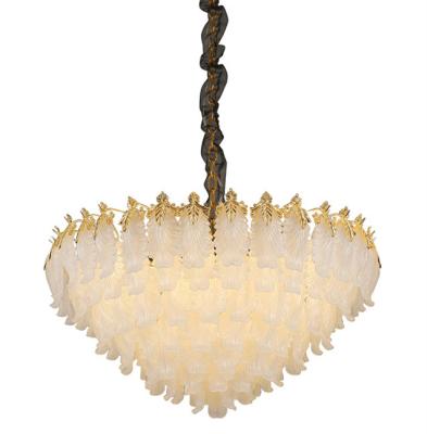 China Oro Crystal Chandelier Pendant Light L52*H33cm AC85V del hotel del chalet a 265V en venta