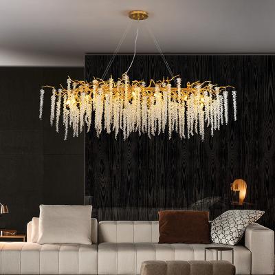 China G9 de Moderne Besparing van Crystal Grand Hospitality Chandeliers Energy van de Halkroonluchter Te koop