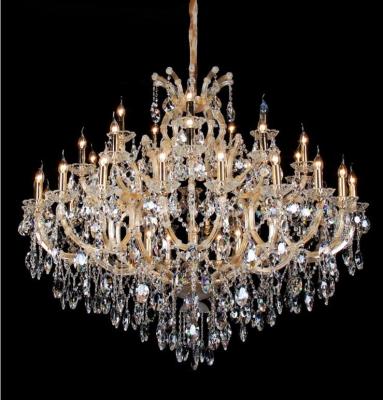 China Bestand het Vuil van het LEIDENE Plafondcrystal candle chandelier lamp waterproof van E14 Te koop