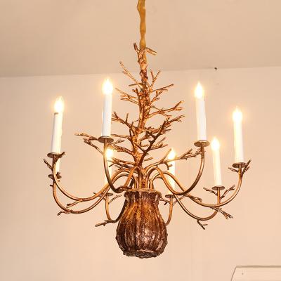 China LED E14 Ceiling Crystal Candle Chandelier Lamp Waterproof Dirt Resistant for sale