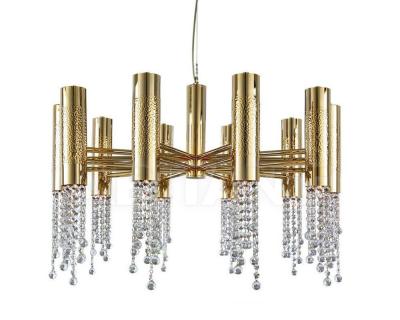 China AC85 - 265V 10000lm Modern Crystal Chandelier Energy Saving Indoor Lighting for sale