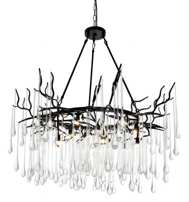 Cina candeliere moderno di 3000K 4000K 6500K Crystal Chandelier Clear Glass Drop in vendita