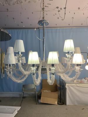 China Custom OEM ODM Clear Crystal Chandelier Classic And Popular Style for sale