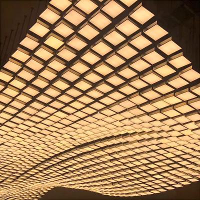 China Modern LED Crystal Wave Large Foyer Chandelier Light Custom OEM ODM for sale