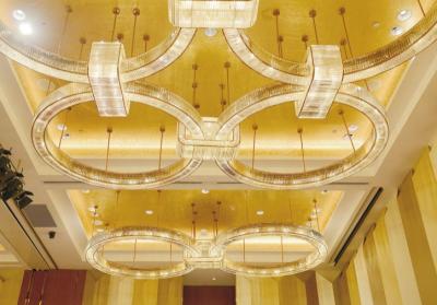 China Luxury High End Pendant Light For Hotel Commercial Occasions for sale