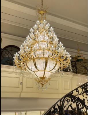 China Customized Service Luxury Entryway Chandelier High End Foyer Chandeliers for sale