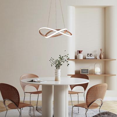 China Modern Design Nordic Style Aluminum Lamp Restaurant Lobby 166w Led Chandelier Lamp for sale