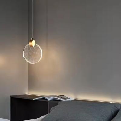 중국 현대 둥근 크리스탈 거실 홈 장식 Led Pendant Light 호텔 거실 계단 판매용