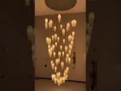 Magnolia Lights Chandelier Wedding Hall Ceiling Arrangement Luminous Decoration