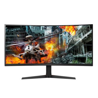 China Computer Monitors Gaming UHD Curvo 60Hz Super Wide 4K 34 Inch LCD Gaming PC Monitora for sale