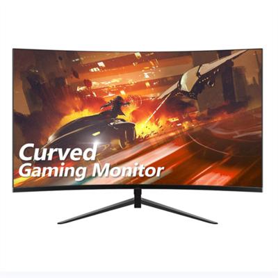 China Full HD 32 Inch Curved LCD Gamer PC Pantau 1080P Curved Anti-blue Lightweight 144Hz Game PC Monitors for sale