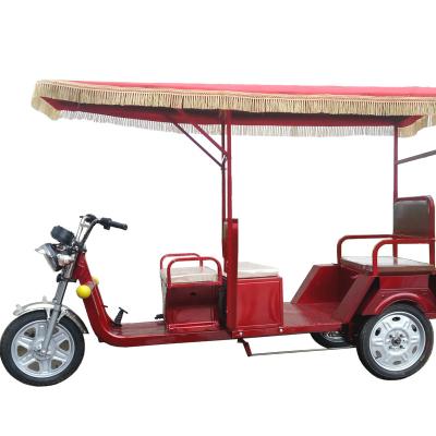 China Passenger electric tricycle electric rickshaw with good quality and cheap price for sale