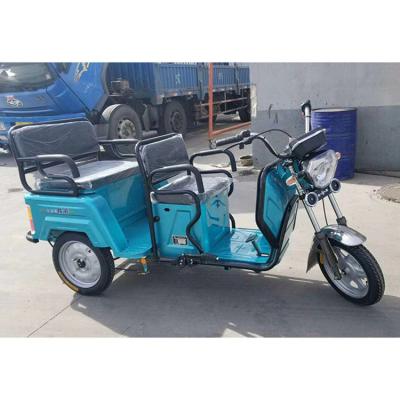 China Disabled Passenger Elder Electric Tricycle With Dual Charger Cheap Price Passenger Use for sale