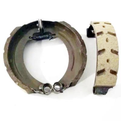 China Passenger drum brake shoes 130 160 180 200 for electric tricycle electric rickshaw for sale