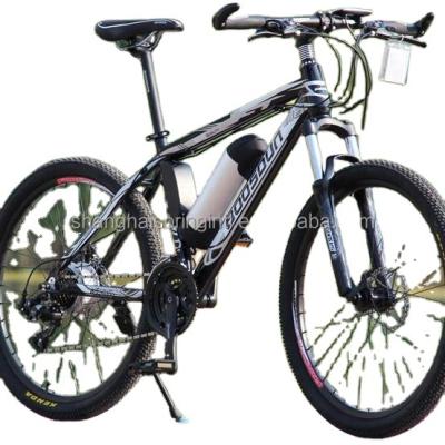 China Popular aluminum alloy fashion electric mountain bike snow bike with lithium battery for sale