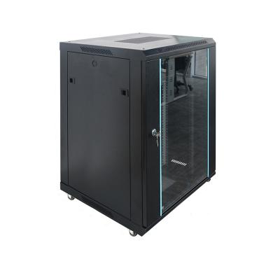 China Equipment Data Rack Network Cabinet SPCC Cold Rolled Steel Plate 19 Inch Wall Mount 15u Network Cabinet for sale