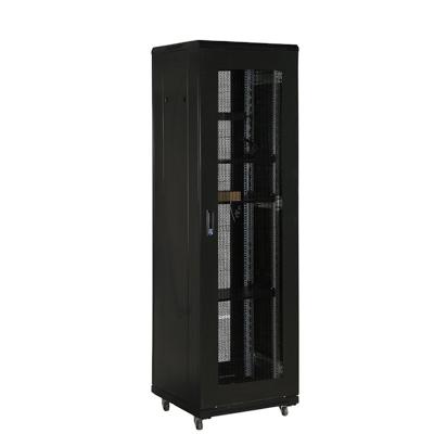 China Data Center 19 Inch Data Center Server Rack 42U Floor Standing Glass Door Network Cabinet for sale