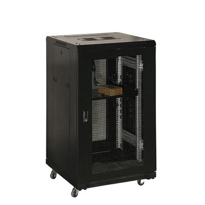 China Data Center Data Center Server 19 Inch 18u Network Rack Communication Service Network Cabinet for sale