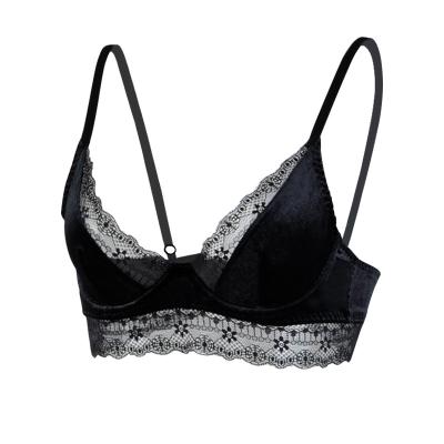 China Wholesale QUICK DRY Sexy Floral Bra Women's Underwire Lace RTS Underwear Balconeete Intimate Bras Lingerie for sale