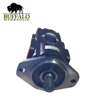 China JCB 20/925340 double gear pump 41 + 26cc/rev for 3CX 4CX for sale