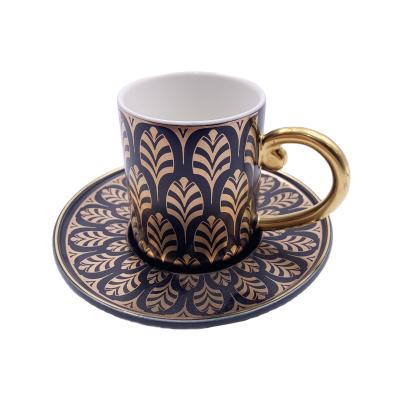 China Sustainable Coffee 100cc CeramicTea Cup Porcelain Espresso Cup Tea Cup for sale