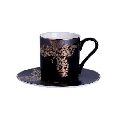 China Wholesale Products Viable Turkish Cup And Saucer Coffee Cup Set For Six for sale