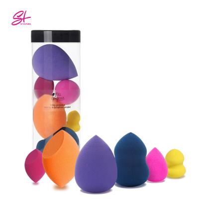 China Beauty Care Makeup Tools Wholesale Hot Sale Makeup Blender Sponge Set Beauty Sponge Cosmetic Sponge Hydrophilic Polyurethane for sale