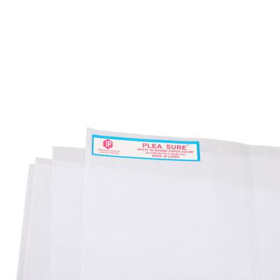 China 28GSM Custom Greaseproof Printed White Kraft Paper Sticker Paper for sale