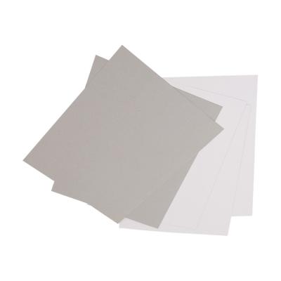 China Manufacturer Superior Moisture Proof 450 GSM Gray White Paper Duplex Board for sale