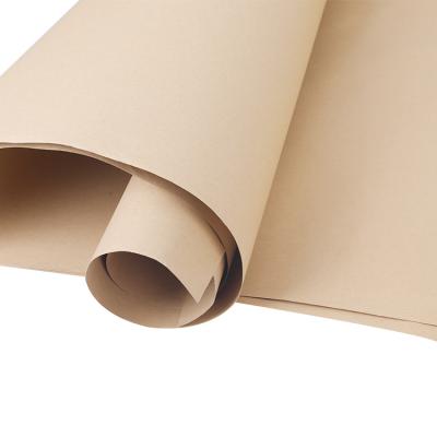 China Moisture Proof 50GSM Gift Wrapping Custom Paper Roll Kraft Paper for sale