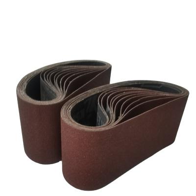 China Grinding and Polishing Hot Selling 75mm*457mmGXK51 Abrasive Belt Coating Sandpaper Abrasive Belt for sale