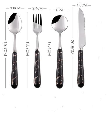 China Best Sustainable Breakfast Tools Cutlery Set Ceramic Knife Fork And Spoon Polished Finishing And Colored Spoon Handle for sale