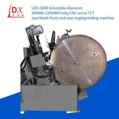 China Große CNC-TCT-Sägenblatt Front- und Hinterwinkelschleifmaschine LDX-020B zu verkaufen