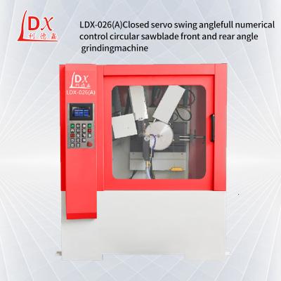 Chine Machine de broyage à lame de scie circulaire TCT à CNC fermée à l'avant et à l'arrière LDX-026A à vendre