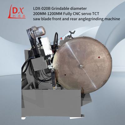 China LDX-020B Persoonlijke houtbewerking TCT Circular Saw Blade Front And Rear Angle Grinding Machine Te koop